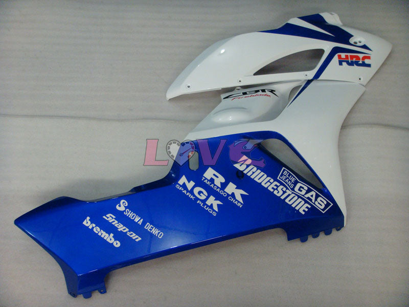 Factory Style HRC - Blue White Fairings and Bodywork For 2004-2005 CBR1000RR #LF4397