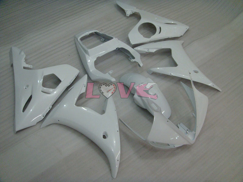 Factory Style - White Fairings and Bodywork For 2005 YZF-R6 #LF5295