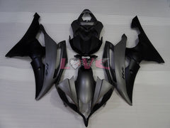 Factory Style - Black Grey Matte Fairings and Bodywork For 2008-2016 YZF-R6 #LF3432