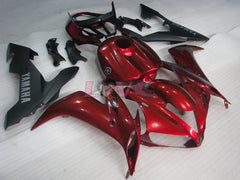 Factory Style - Red Black Matte Fairings and Bodywork For 2004-2006 YZF-R1 #LF3686