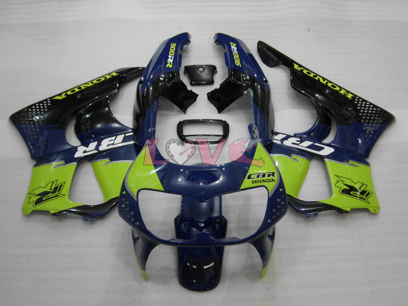 Factory Style - Green Blue Black Fairings and Bodywork For 1994-1995 CBR900RR #LF3011