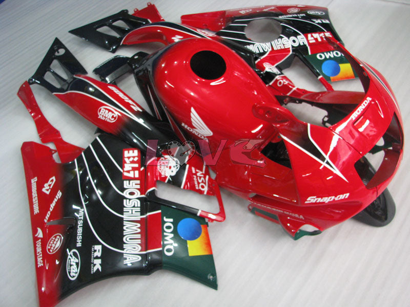JOMO - Red Black Fairings and Bodywork For 1991-1994 CBR600F2 #LF4540