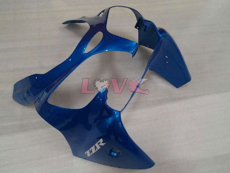 No sticker / decal Factory Style - Blue Fairings and Bodywork For 2000-2002 NINJA ZX-6R #LF3331