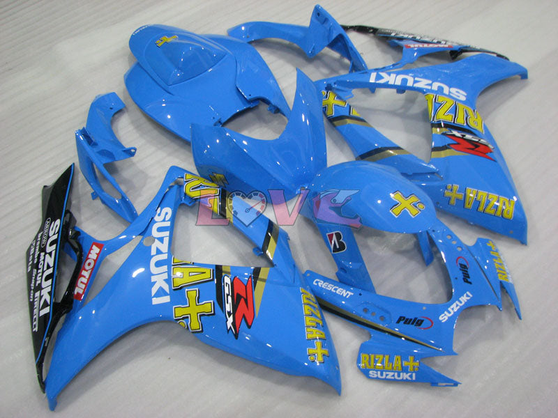 Rizla+ - Blue Fairings and Bodywork For 2006-2007 GSX-R600 #LF4032