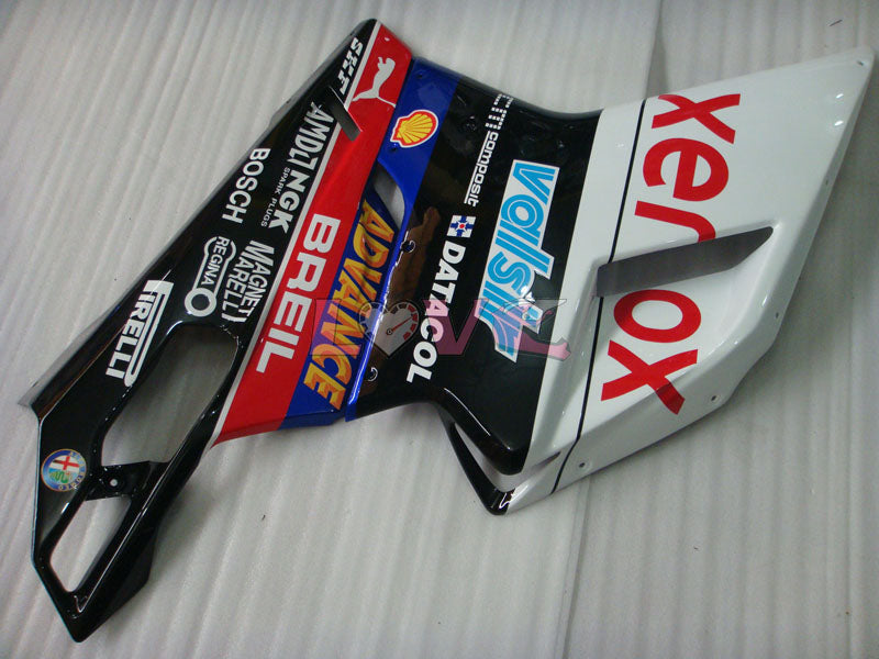 Xerox - White Black Fairings and Bodywork For 2009-2011 1198 #LF3114