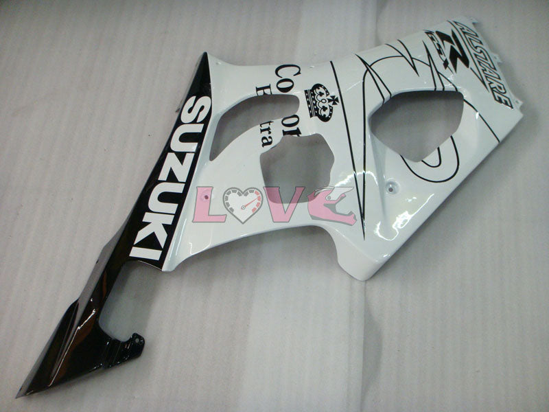 Corona - White Black Fairings and Bodywork For 2003-2004 GSX-R1000 #LF6133