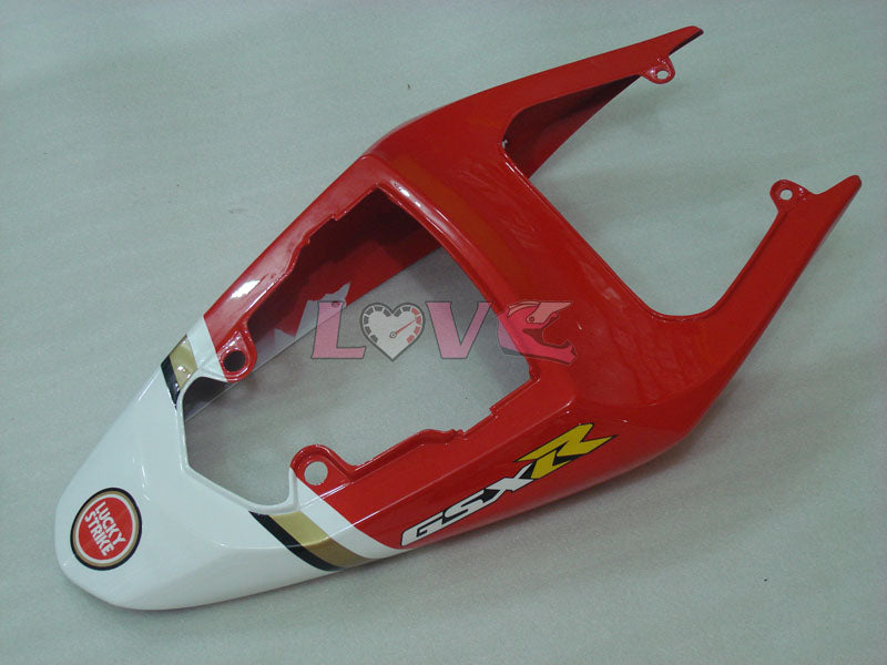Lucky Strike - Red White Fairings and Bodywork For 2004-2005 GSX-R750 #LF6578