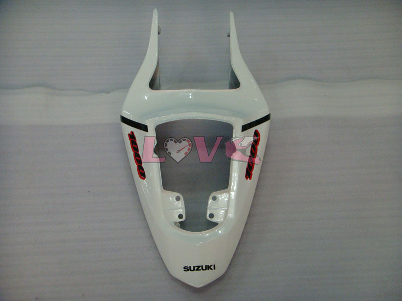 Factory Style - White Black Fairings and Bodywork For 2003-2004 GSX-R1000 #LF5983