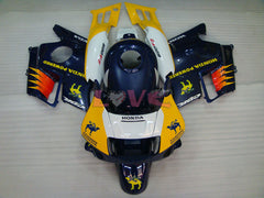 Camel - Yellow Purple Fairings and Bodywork For 1991-1994 CBR600F2 #LF4542