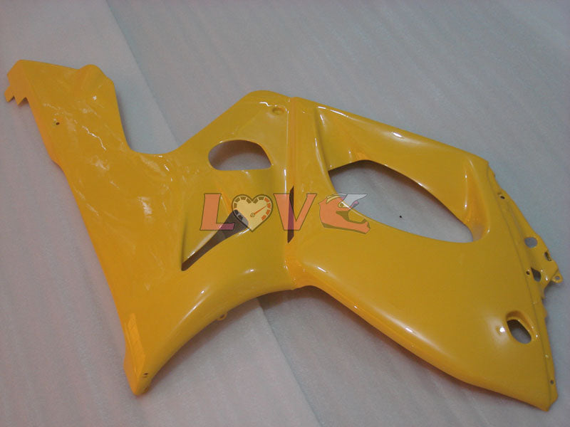 No sticker / decal Factory Style - Yellow Fairings and Bodywork For 1997-2007 YZF600R #LF7949