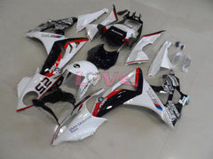 Factory Style - White Black Fairings and Bodywork For 2009-2014 S1000RR #LF5480