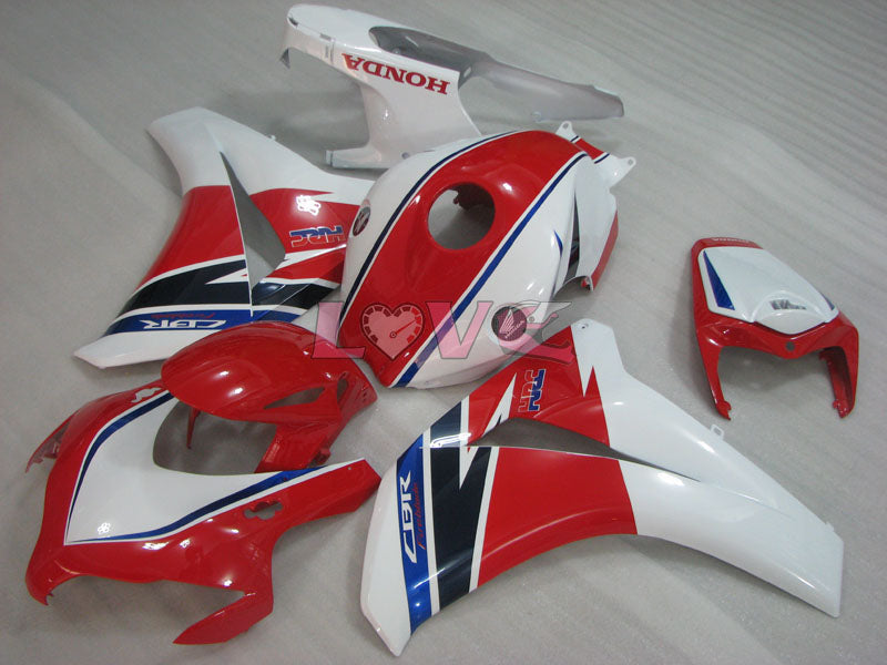 HRC - Red White Fairings and Bodywork For 2008-2011 CBR1000RR #LF4348