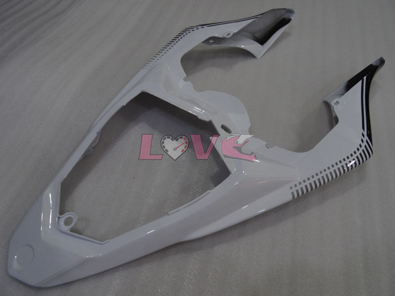 ABARTH - Black White Fairings and Bodywork For 2009-2011 YZF-R1 #LF3637