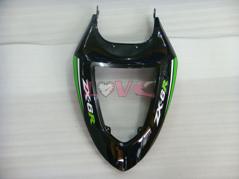 Nakano - Green Black Fairings and Bodywork For 2005-2006 NINJA ZX-6R #LF5972