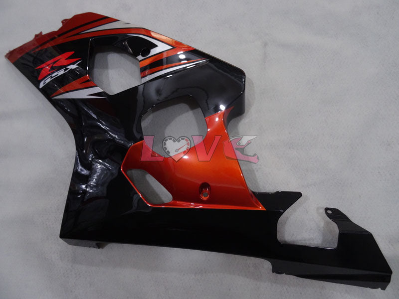 Factory Style - Orange Black Fairings and Bodywork For 2004-2005 GSX-R600 #LF4127