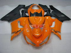 Factory Style - Orange Black Fairings and Bodywork For 2005-2006 NINJA ZX-6R #LF6006