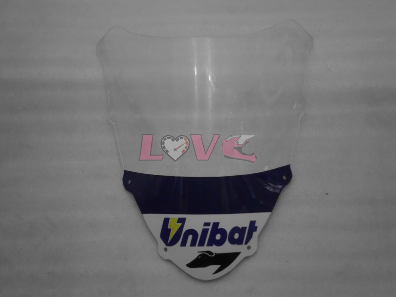 Unibat - Red White Fairings and Bodywork For 2007-2009 1098 #LF3138
