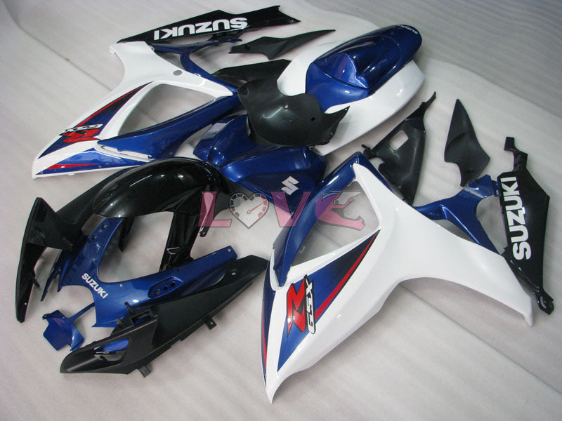 Factory Style - Blue Black Fairings and Bodywork For 2006-2007 GSX-R600 #LF4022