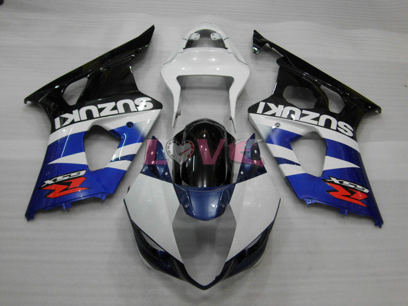 Factory Style - Blue White Black Fairings and Bodywork For 2003-2004 GSX-R1000 #LF3862