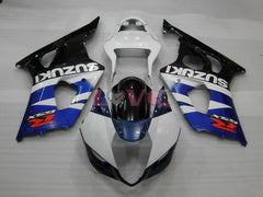 Factory Style - Blue White Black Fairings and Bodywork For 2003-2004 GSX-R1000 #LF3862