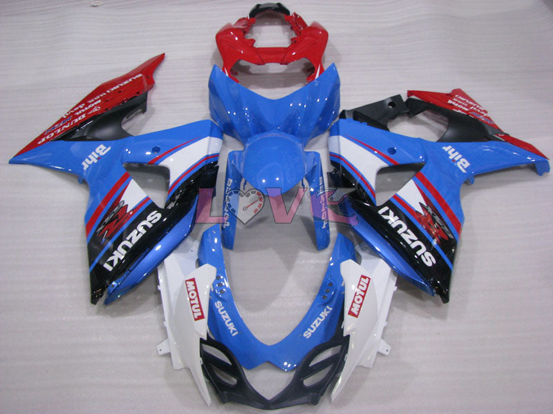 DUNLOP - Red Blue Black Fairings and Bodywork For 2009-2016 GSX-R1000 #LF3804