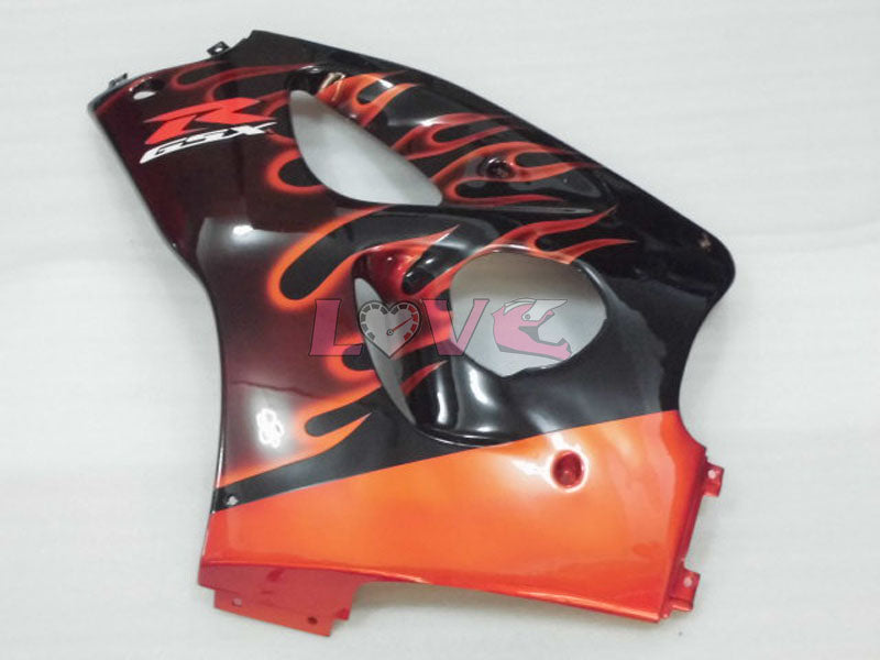 Flame - Orange Black Fairings and Bodywork For 1996-1999 GSX-R750 #LF4290