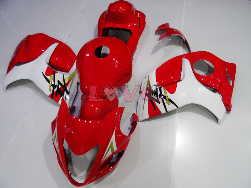 Factory Style - Red White Fairings and Bodywork For 2008-2020 Hayabusa #LF3773