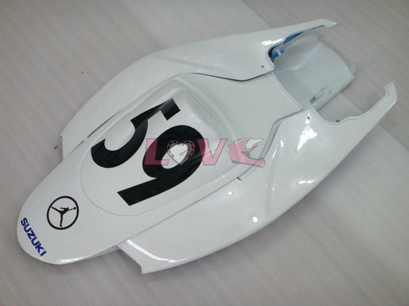 Jordan - Blue White Fairings and Bodywork For 2006-2007 GSX-R600 #LF6350