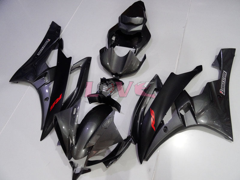 Factory Style - Black Fairings and Bodywork For 2006-2007 YZF-R6 #LF3446