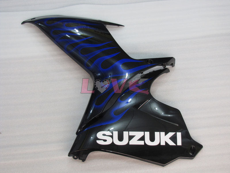 Flame - Blue Black Fairings and Bodywork For 2011-2026 GSX-R600 #LF4745