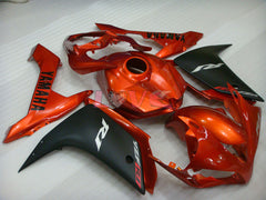Factory Style - Orange Black Matte Fairings and Bodywork For 2007-2008 YZF-R1 #LF6960