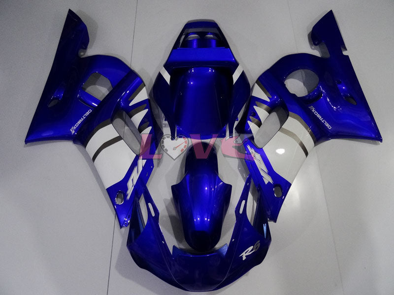 Factory Style - Blue Black Fairings and Bodywork For 1998-2002 YZF-R6 #LF3348