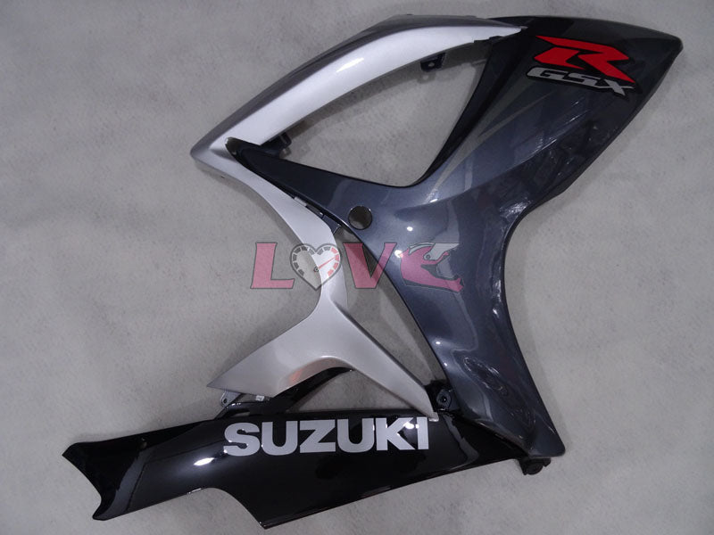 Factory Style - Black Grey Fairings and Bodywork For 2006-2007 GSX-R600 #LF4030
