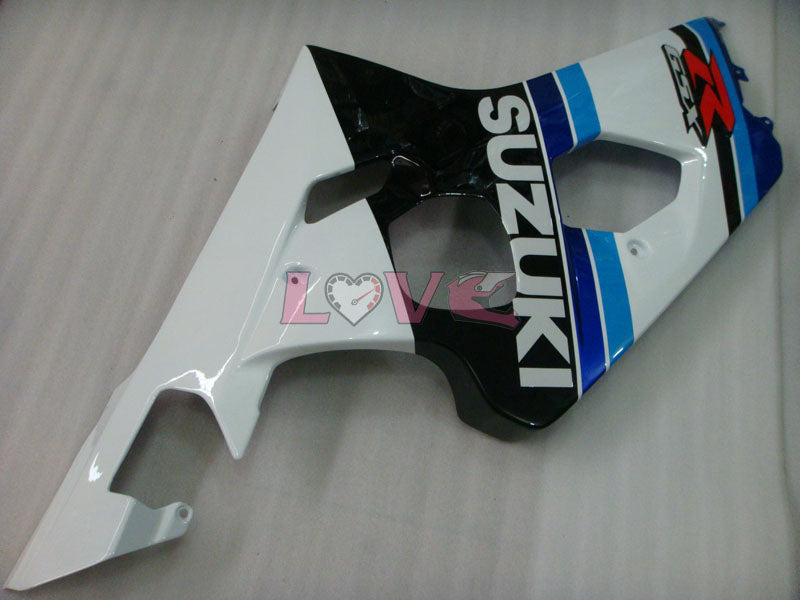 Factory Style - White Black Fairings and Bodywork For 2004-2005 GSX-R750 #LF6650