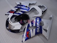 Factory Style - White Black Fairings and Bodywork For 2001-2003 GSX-R600 #LF4239