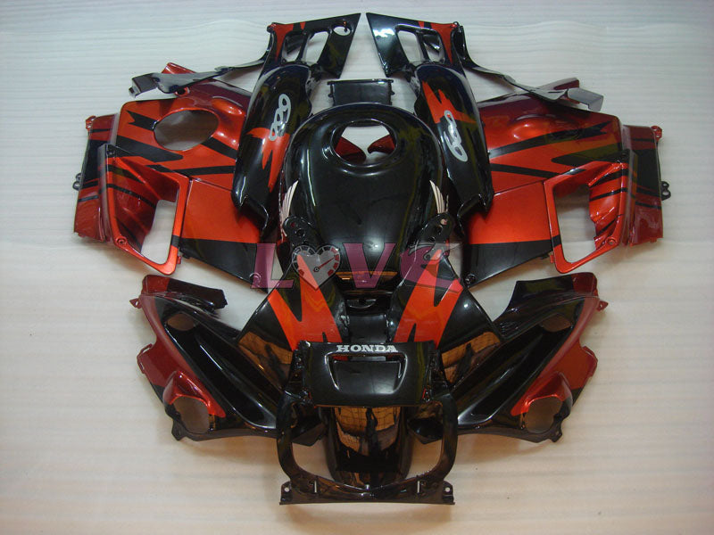 Factory Style - Orange Black Fairings and Bodywork For 1991-1994 CBR600F2 #LF4537