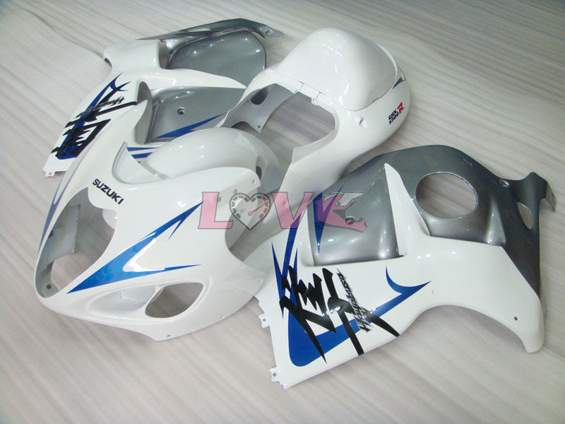 Factory Style - White Silver Fairings and Bodywork For 1999-2007 Hayabusa #LF5242