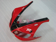 Factory Style - Red White Fairings and Bodywork For 2000-2001 YZF-R1 #LF3613