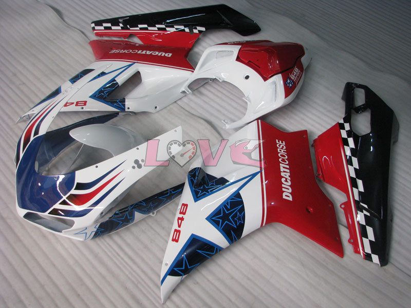 Xerox - Red White Fairings and Bodywork For 2008-2013 848 #LF5602