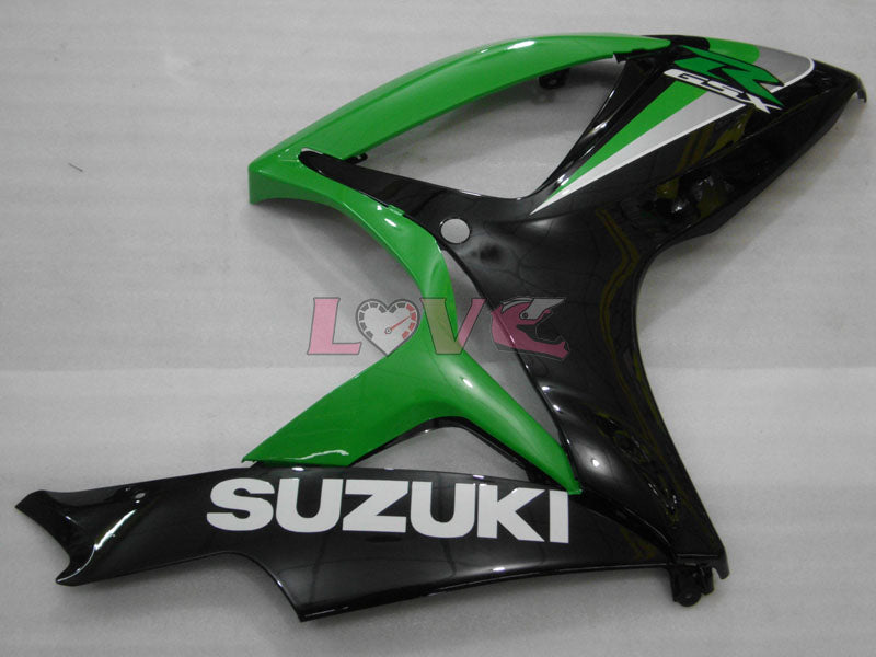 Factory Style - Green Black Fairings and Bodywork For 2006-2007 GSX-R750 #LF3986