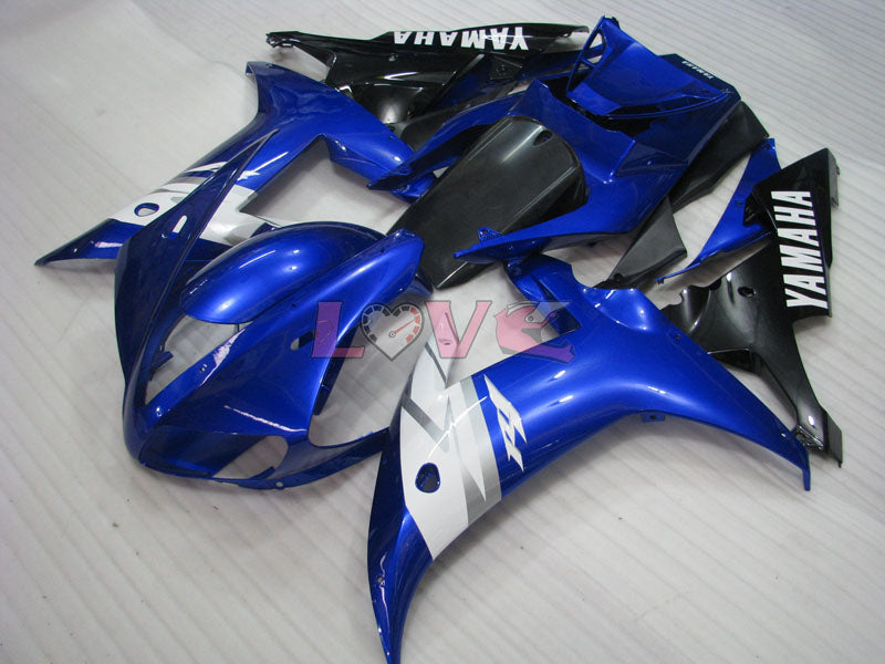 Factory Style - Blue Black Fairings and Bodywork For 2002-2003 YZF-R1 #LF3602