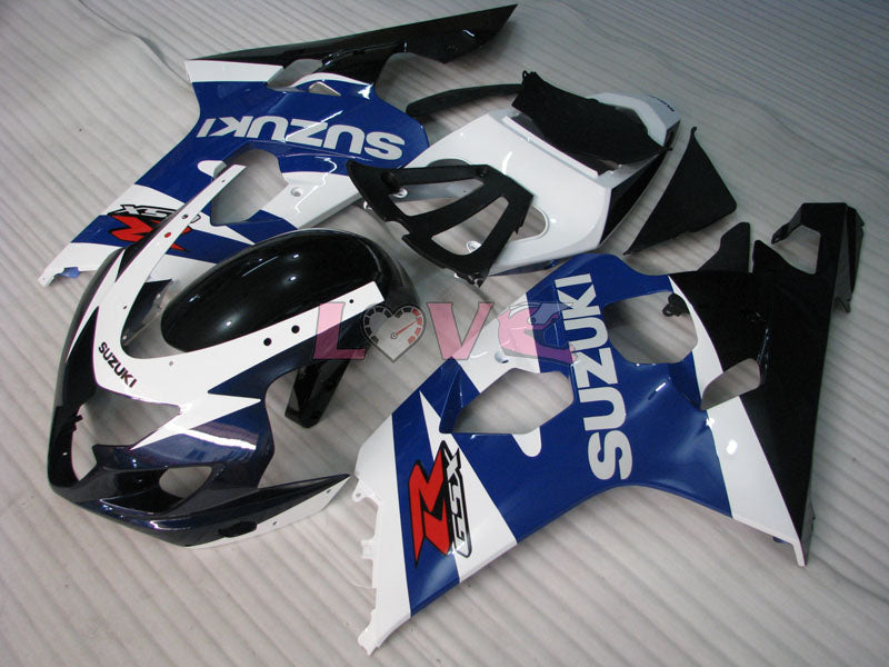 Factory Style - Blue White Fairings and Bodywork For 2004-2005 GSX-R750 #LF6614