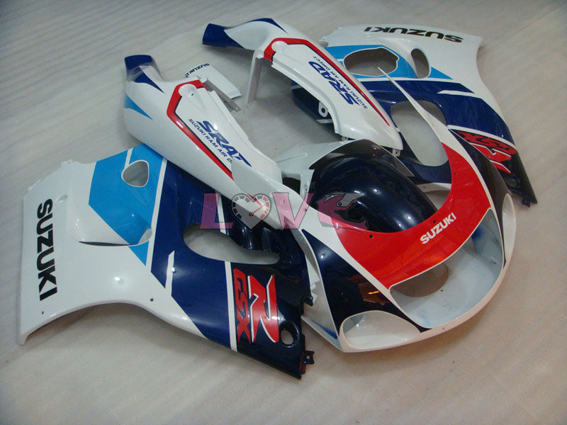 Factory Style - Blue White Fairings and Bodywork For 1997-2000 GSX-R600 #LF4300