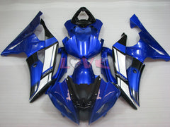 Factory Style - Blue White Black Fairings and Bodywork For 2008-2016 YZF-R6 #LF3408