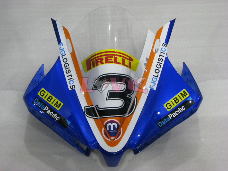 Factory Style - Blue Black Fairings and Bodywork For 2012-2014 YZF-R1 #LF4788