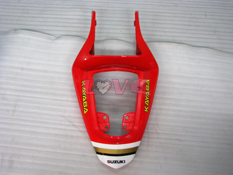 Lucky Strike - Red White Fairings and Bodywork For 2003-2004 GSX-R1000 #LF3853