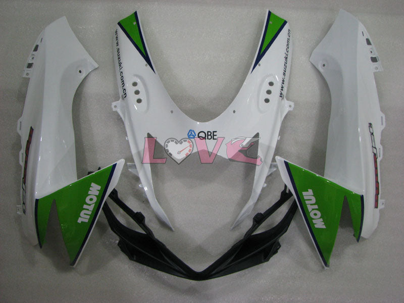 MICHELIN MOTUL - Green White Fairings and Bodywork For 2011-2026 GSX-R750 #LF4768