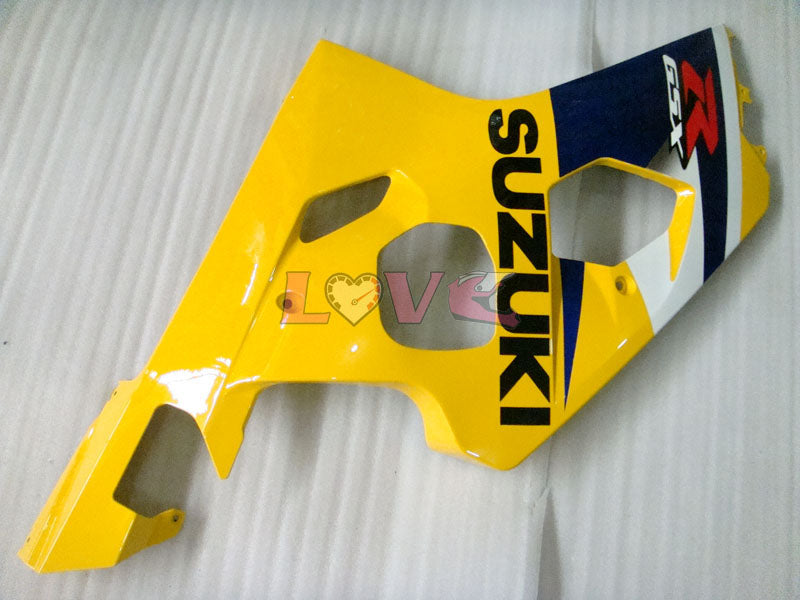 Factory Style - Yellow Blue Fairings and Bodywork For 2004-2005 GSX-R600 #LF6448