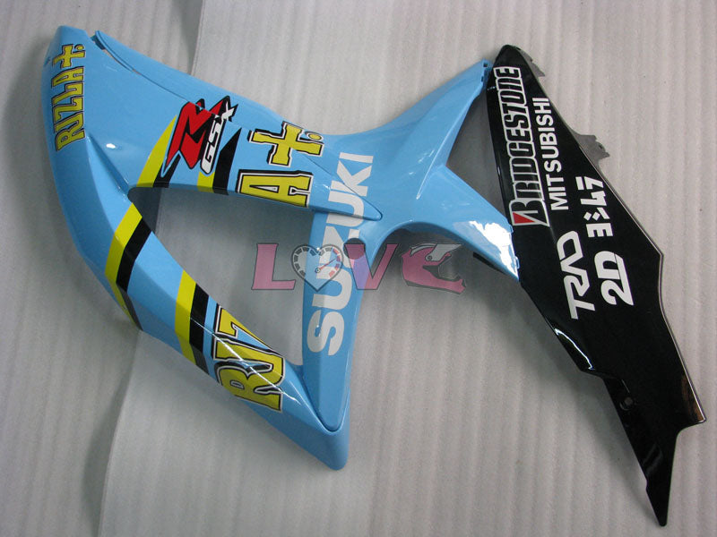 Rizla+ - Blue Black Fairings and Bodywork For 2008-2010 GSX-R600 #LF6184
