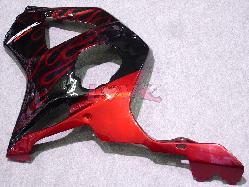 Flame - Red Black Fairings and Bodywork For 2002-2003 CBR954RR #LF5196